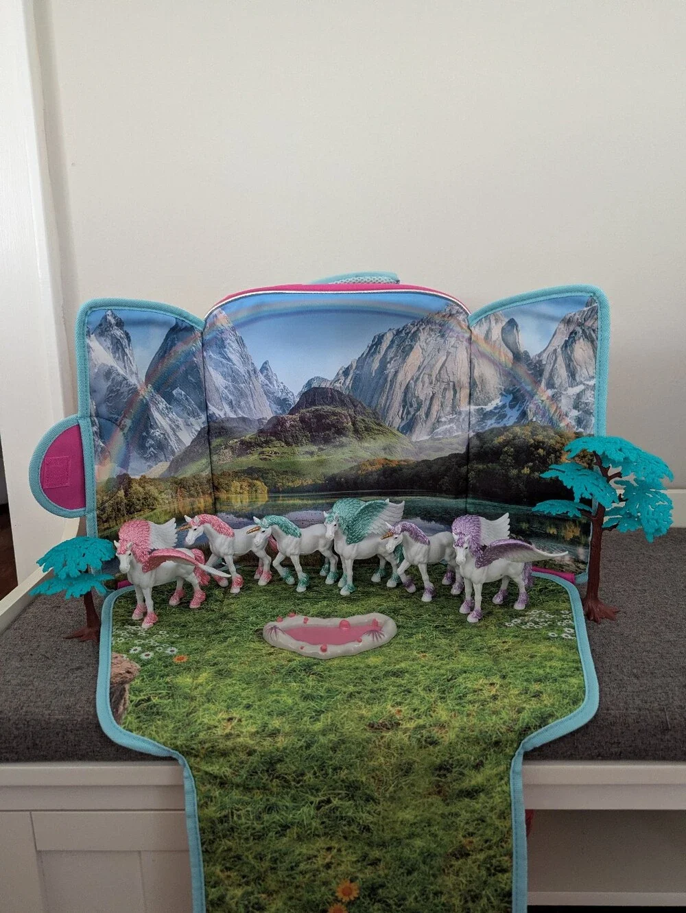 Lakeshore Kids Magical Unicorn Backpack Playset